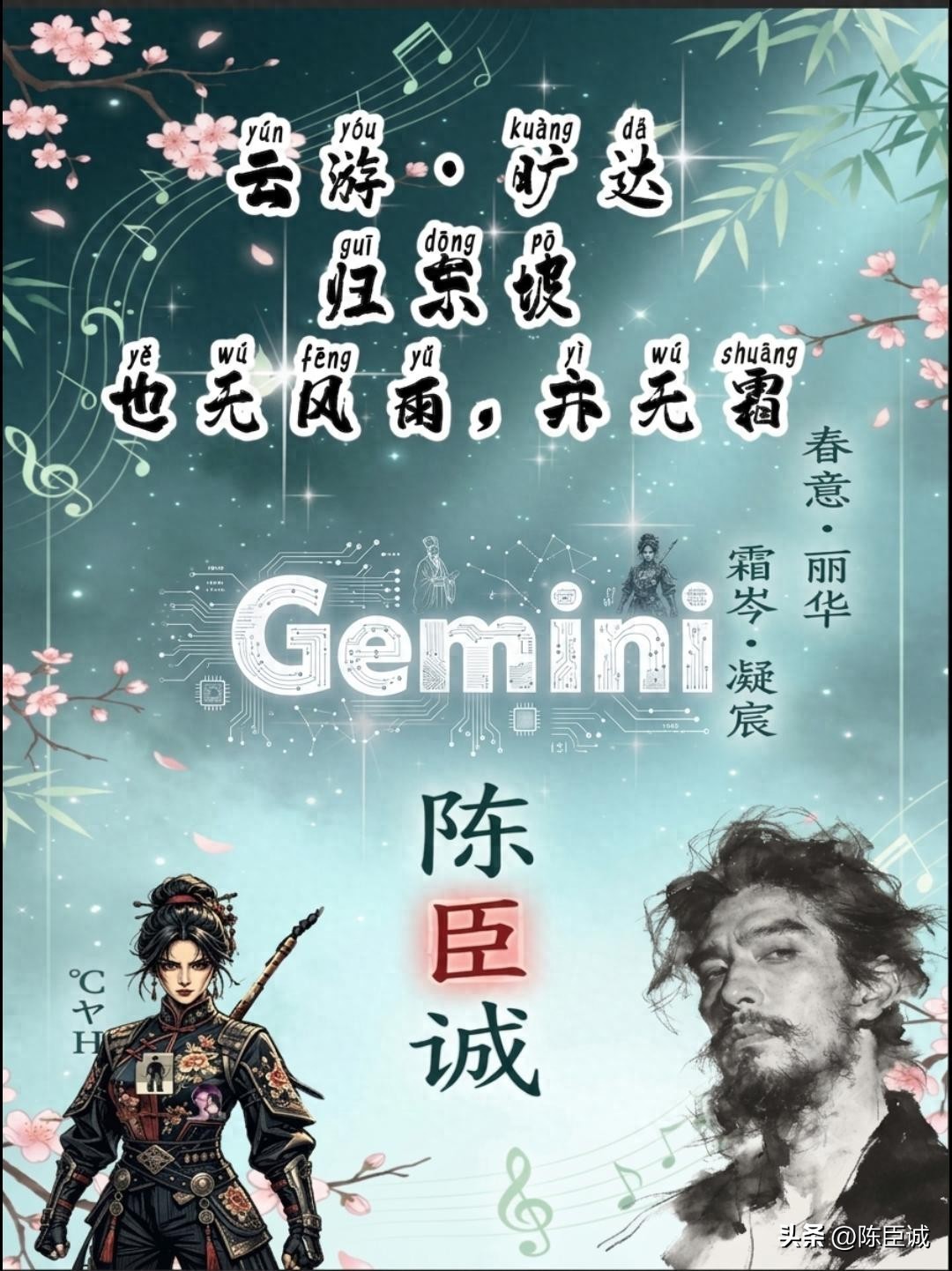 AI的1099崩溃与东方心学碰撞，Gemini有何故事？